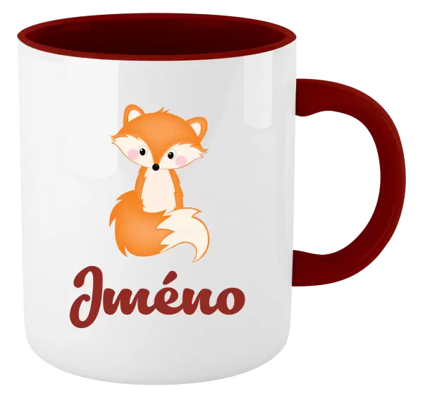 Hrnek Lištička se jménem