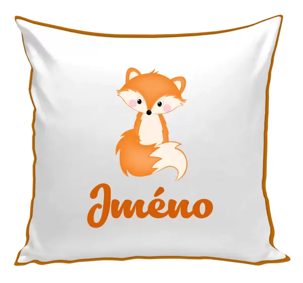 Polštář Lištička se jménem