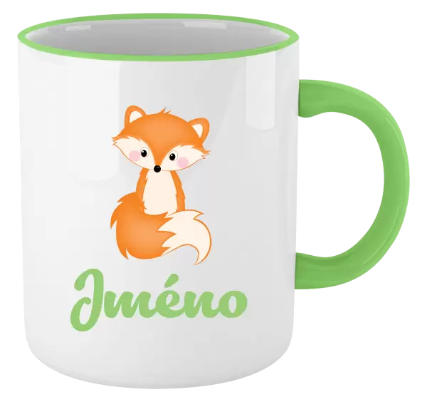 Hrnek Lištička se jménem