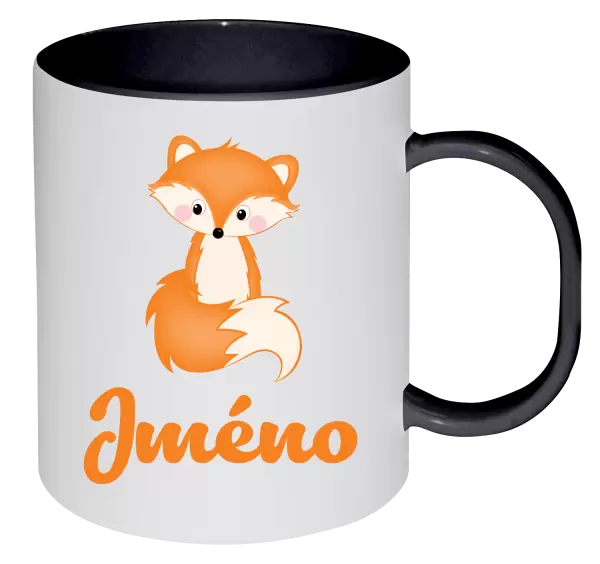 Plastový hrnek Lištička se jménem