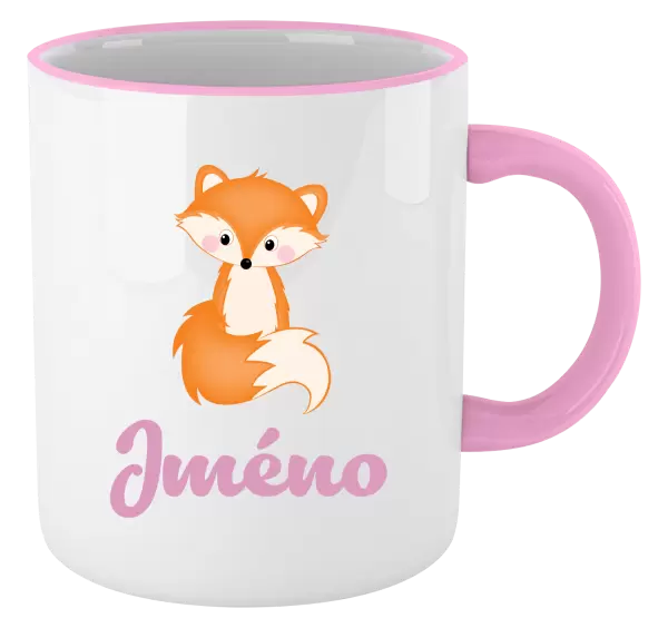 Hrnek Lištička se jménem