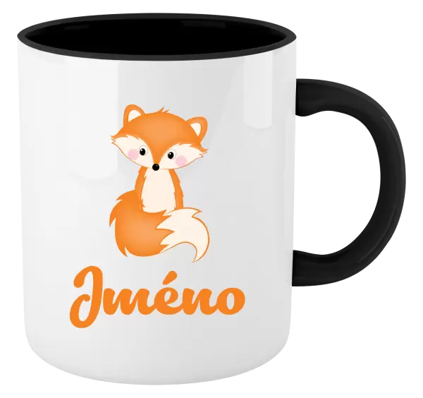 Hrnek Lištička se jménem