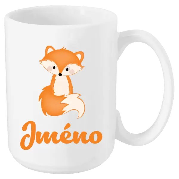 Hrnek Lištička se jménem