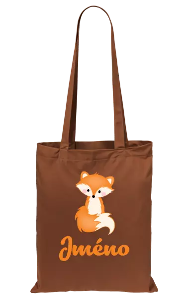 Látková taška Lištička se jménem