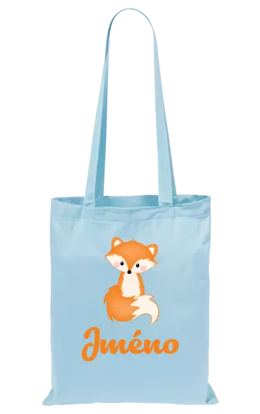Látková taška Lištička se jménem