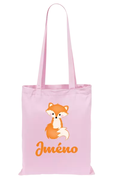 Látková taška Lištička se jménem