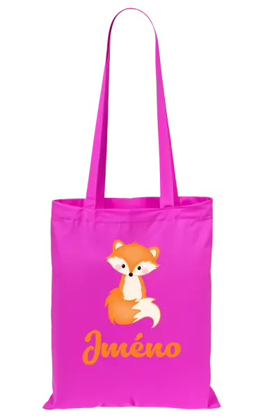 Látková taška Lištička se jménem