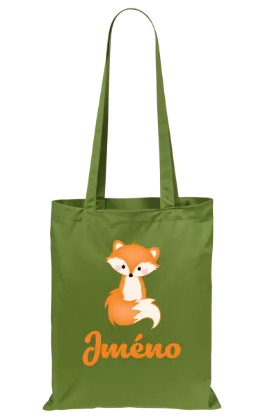 Látková taška Lištička se jménem