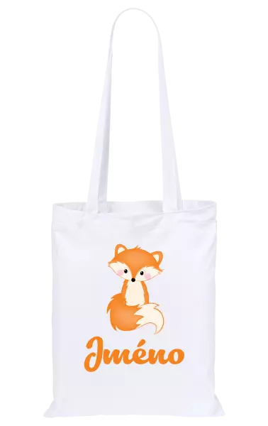 Látková taška Lištička se jménem