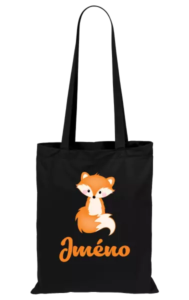 Látková taška Lištička se jménem