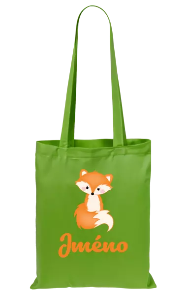 Látková taška Lištička se jménem
