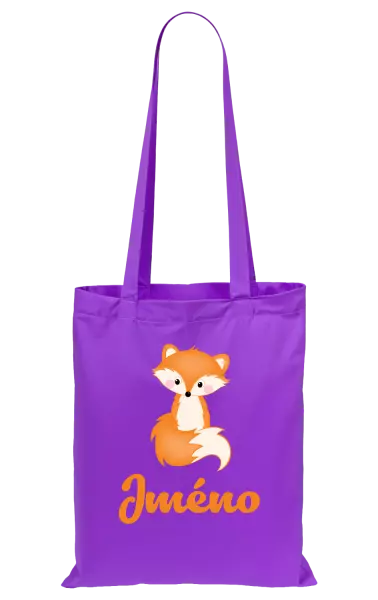 Látková taška Lištička se jménem