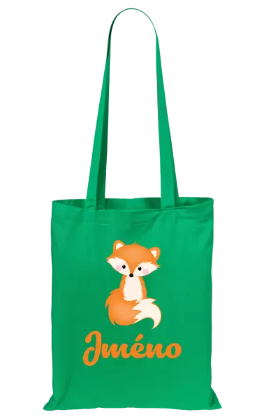 Látková taška Lištička se jménem