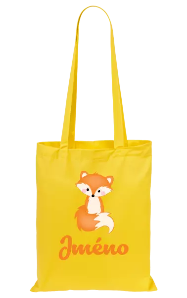 Látková taška Lištička se jménem