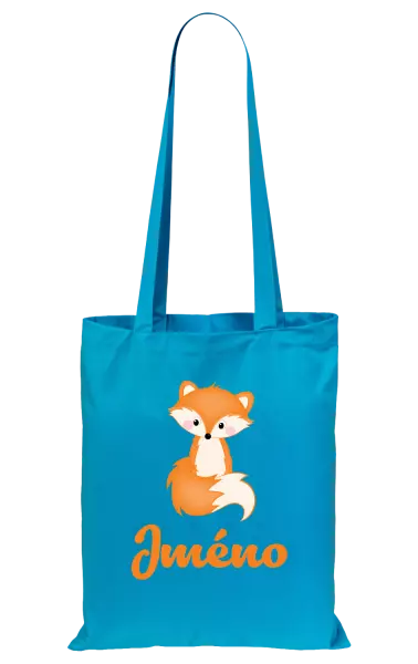 Látková taška Lištička se jménem