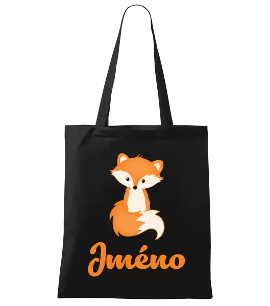 Látková taška Lištička se jménem