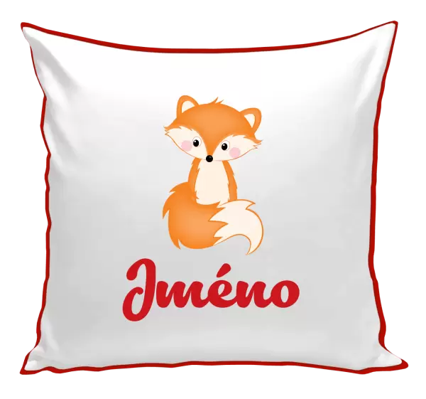 Polštář Lištička se jménem