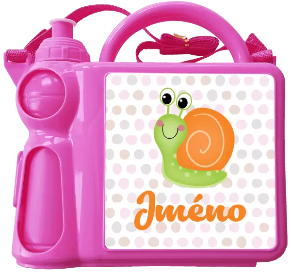 Svačinový set Šnek se jménem