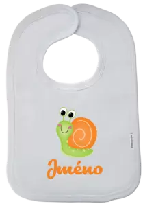 Dětský bryndák Šnek se jménem