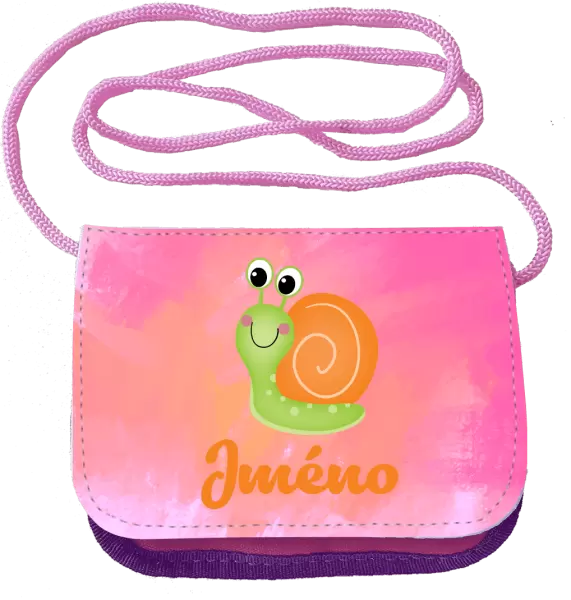 Peněženka Šnek se jménem