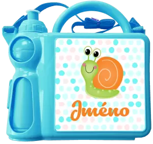 Svačinový set Šnek se jménem