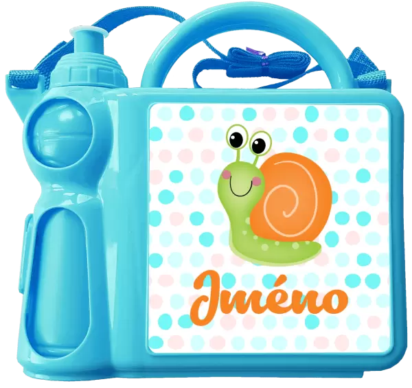 Svačinový set Šnek se jménem