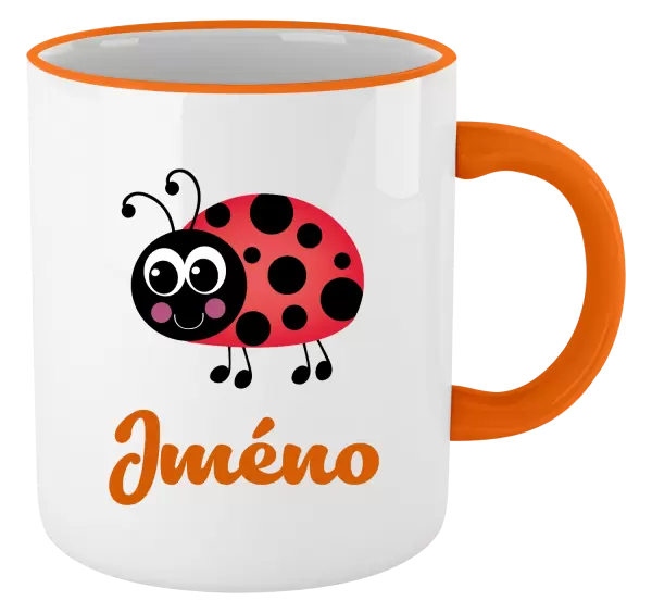 Hrnek Beruška se jménem