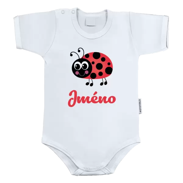 Dětské body Beruška se jménem