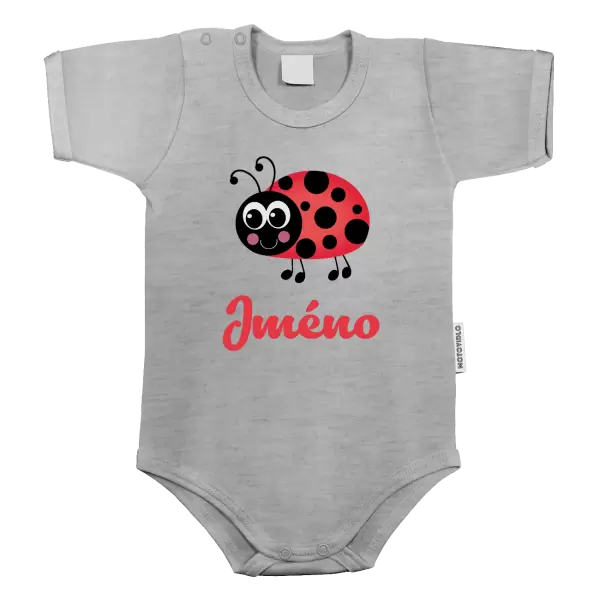 Dětské body Beruška se jménem