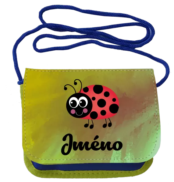Peněženka Beruška se jménem