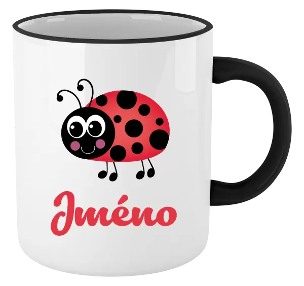 Hrnek Beruška se jménem