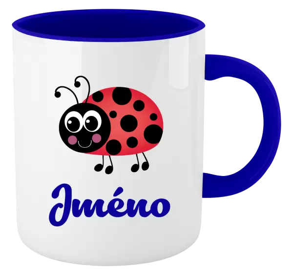 Hrnek Beruška se jménem