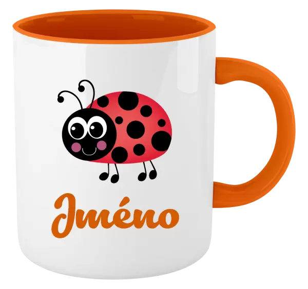 Hrnek Beruška se jménem