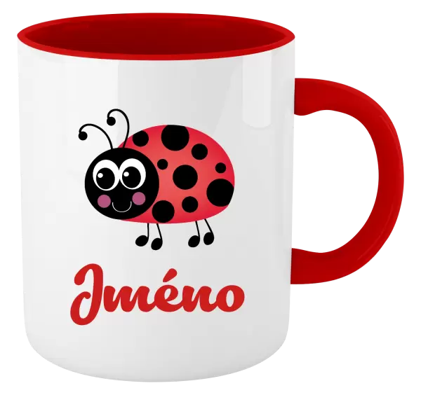 Hrnek Beruška se jménem