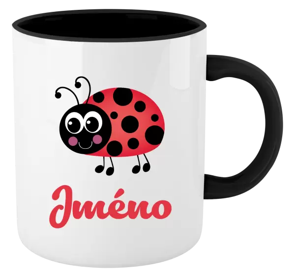 Hrnek Beruška se jménem