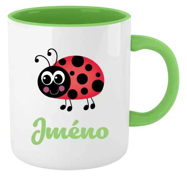 Hrnek Beruška se jménem