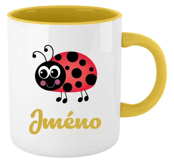 Hrnek Beruška se jménem