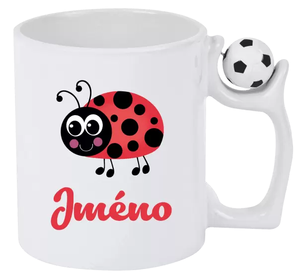 Hrnek Beruška se jménem