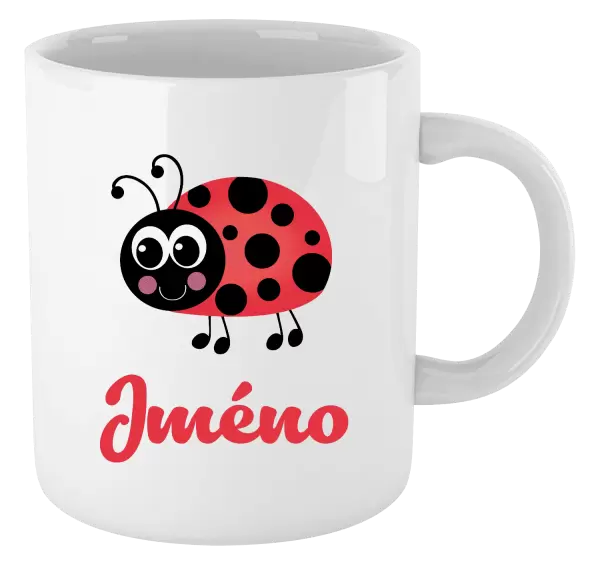 Hrnek Beruška se jménem