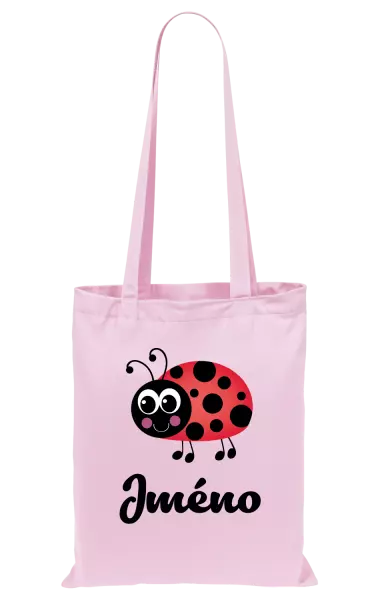 Látková taška Beruška se jménem