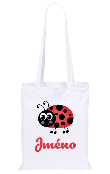 Látková taška Beruška se jménem