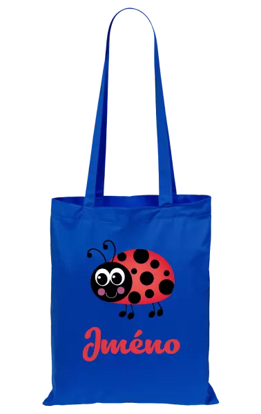 Látková taška Beruška se jménem