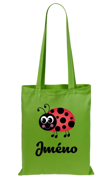 Látková taška Beruška se jménem