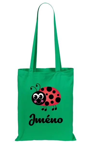 Látková taška Beruška se jménem