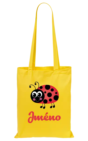 Látková taška Beruška se jménem