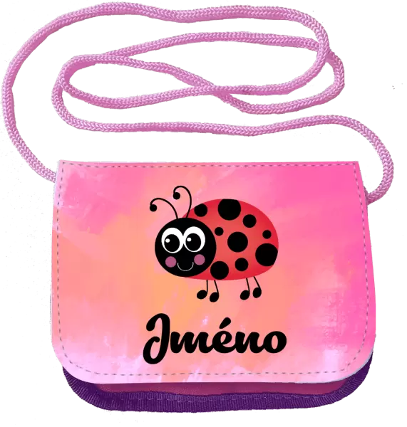 Peněženka Beruška se jménem