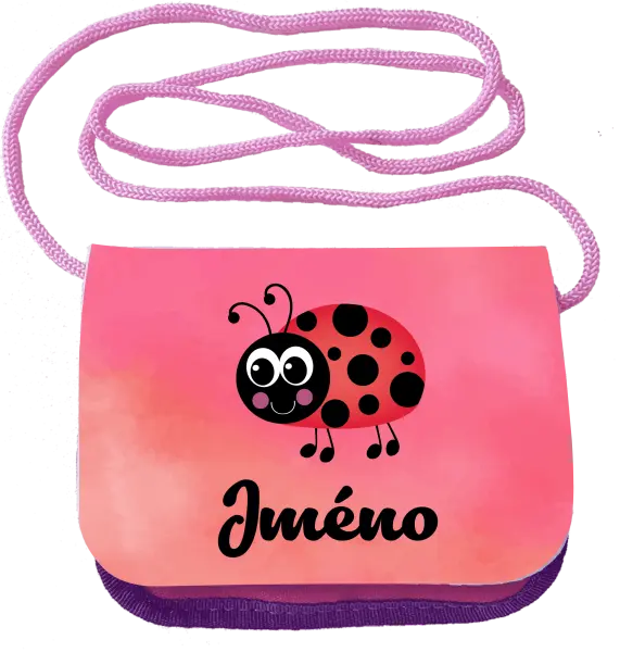 Peněženka Beruška se jménem