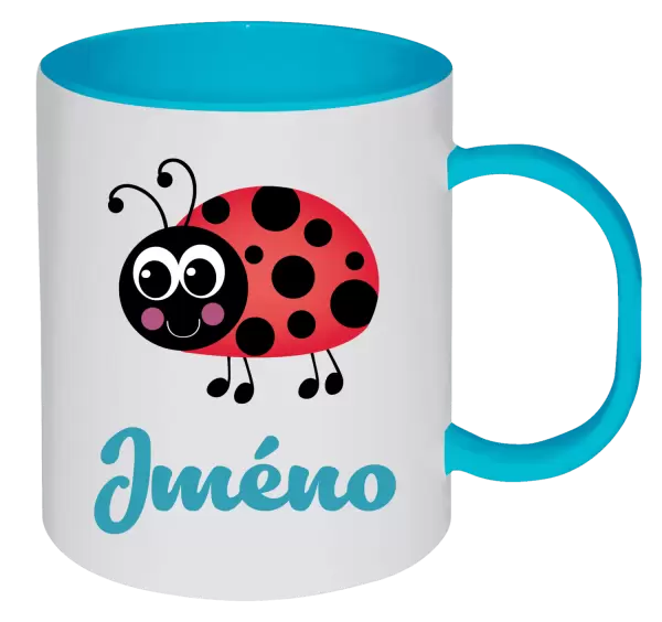 Plastový hrnek Beruška se jménem
