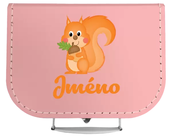 Kufřík Veverka se jménem