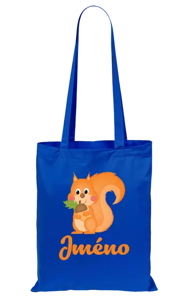 Látková taška Veverka se jménem